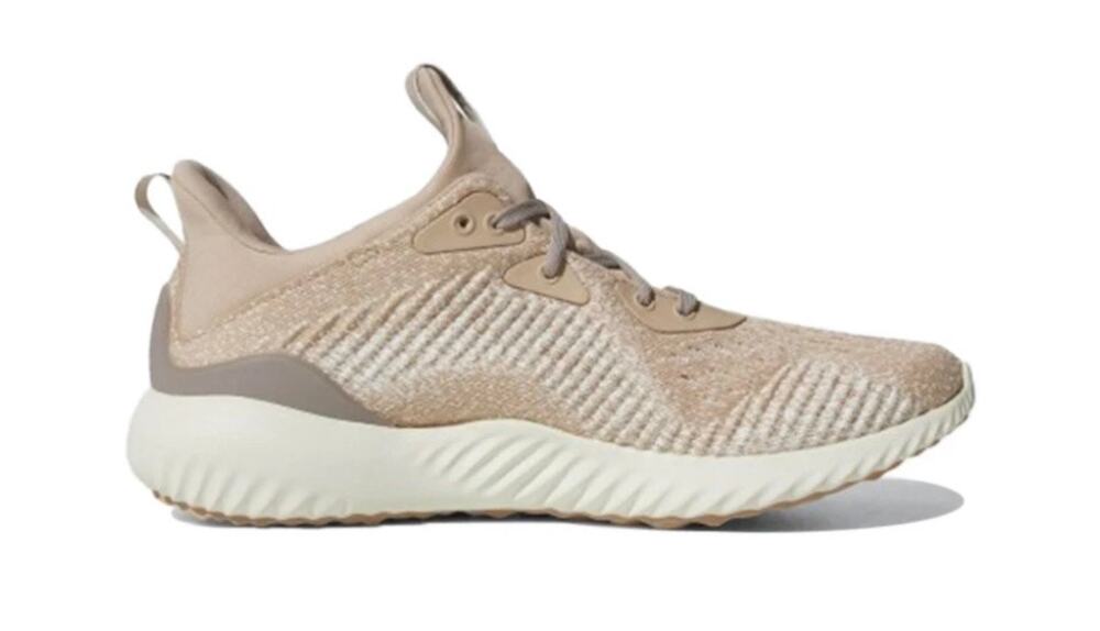 Adidas Women's AlphaBOUNCE 1 Engineered Mesh Running Shoe Ash Pearl Pink 7.5